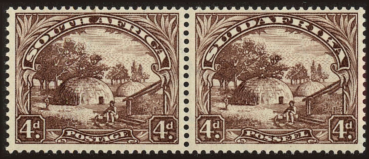 Front view of South Africa 41 collectors stamp
