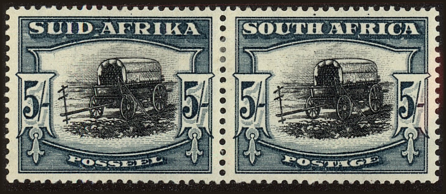 Front view of South Africa 65 collectors stamp