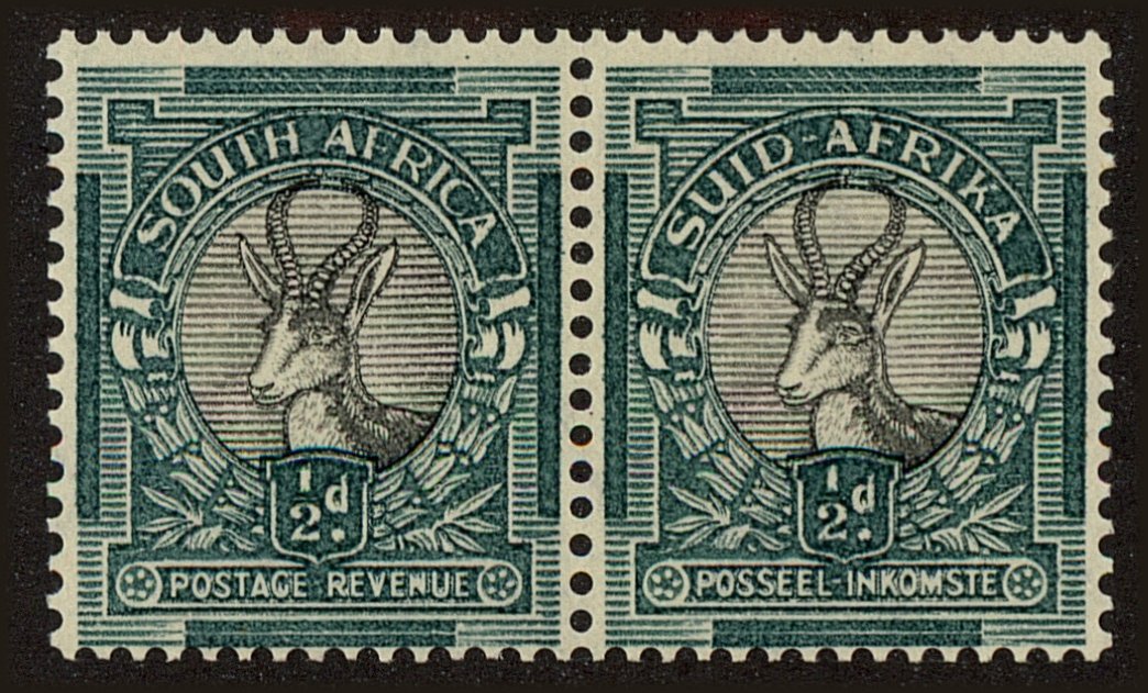 Front view of South Africa 46 collectors stamp