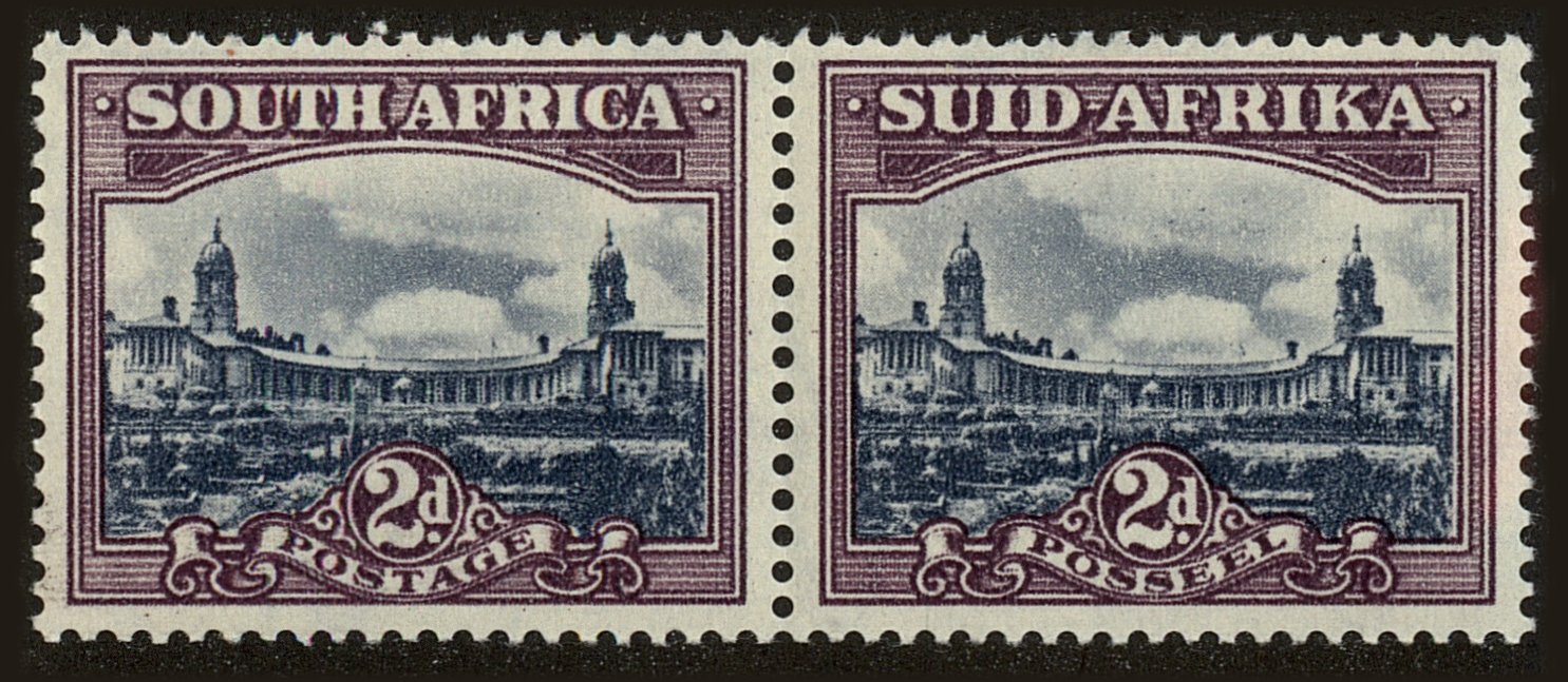 Front view of South Africa 56 collectors stamp