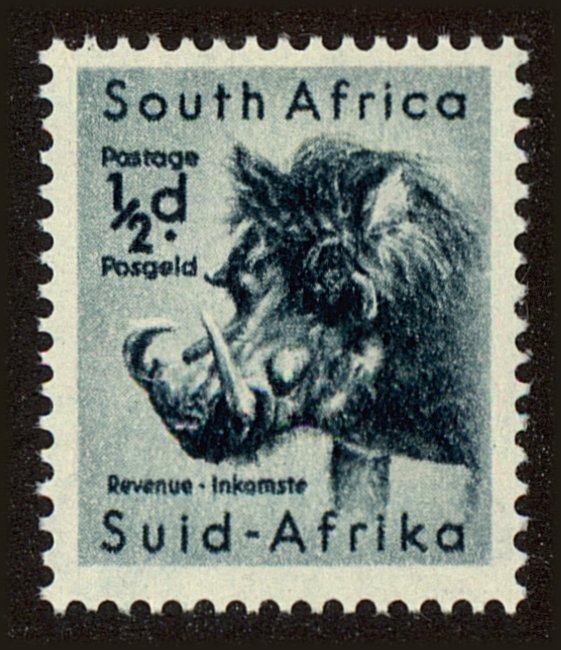 Front view of South Africa 200 collectors stamp