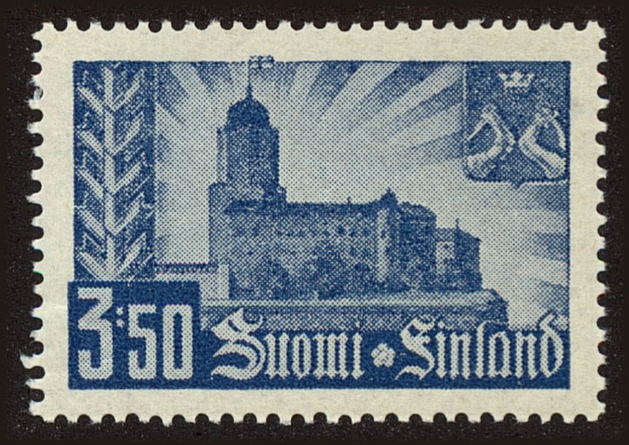 Front view of Finland 226 collectors stamp