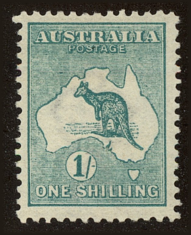 Front view of Australia 10 collectors stamp