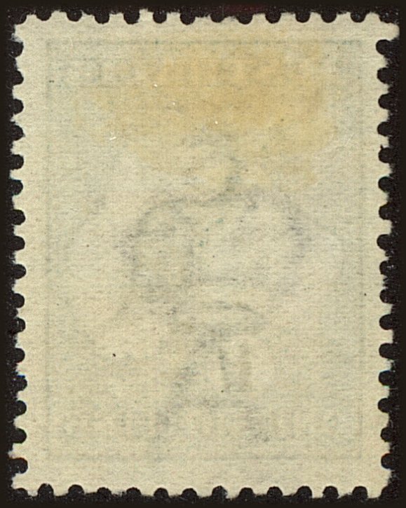 Back view of Australia Scott #10 stamp