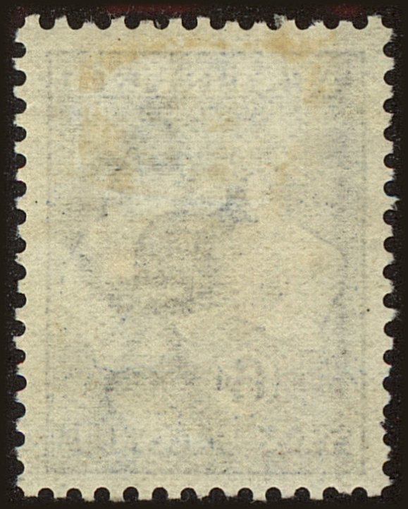 Back view of Australia Scott #8 stamp