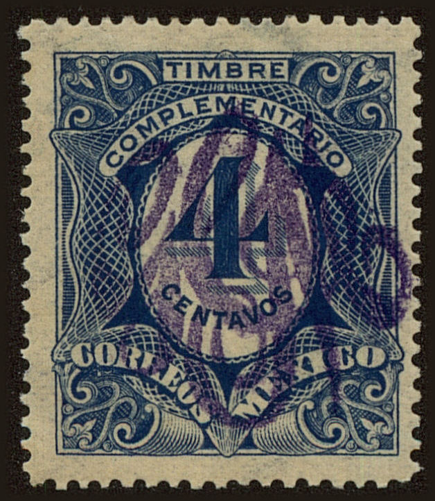 Front view of Mexico 383 collectors stamp