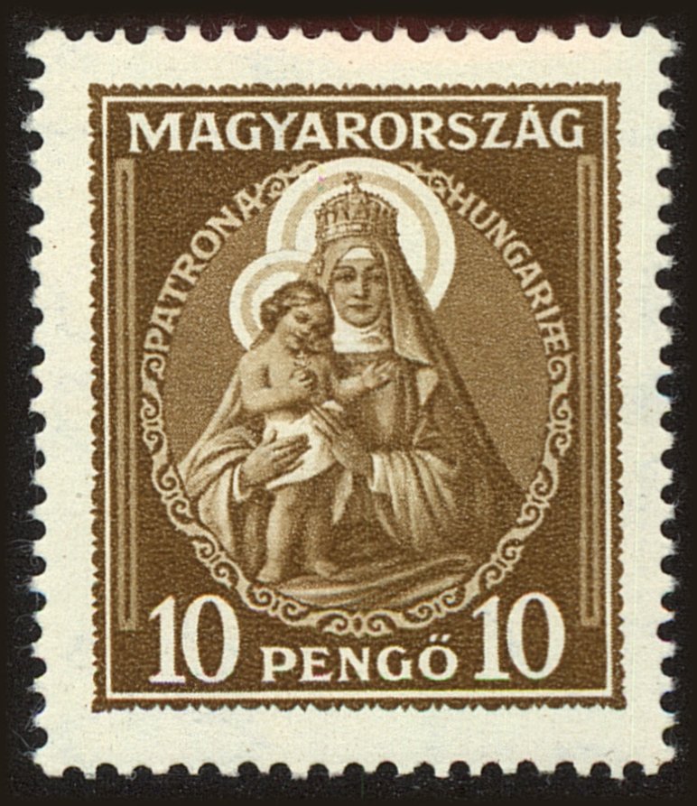Front view of Hungary 465 collectors stamp