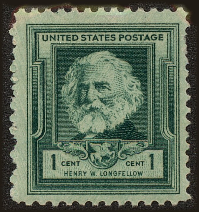 Front view of United States 864 collectors stamp