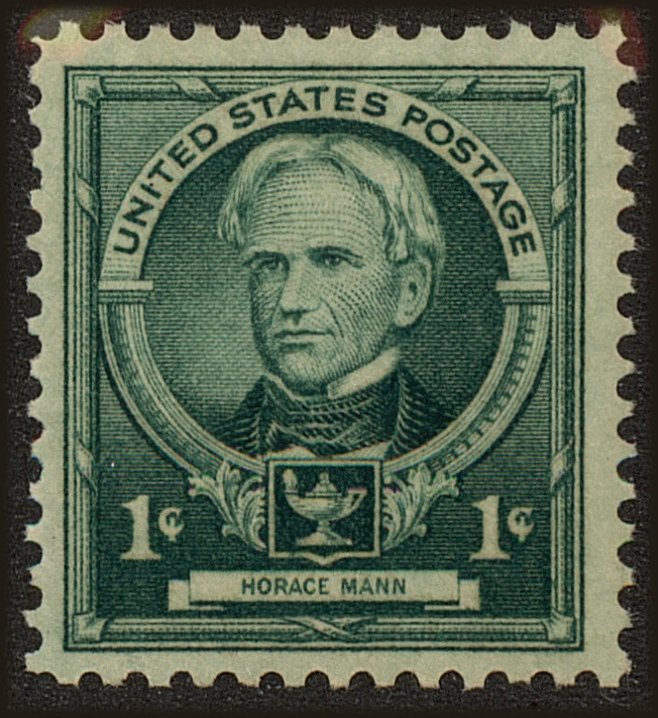 Front view of United States 869 collectors stamp