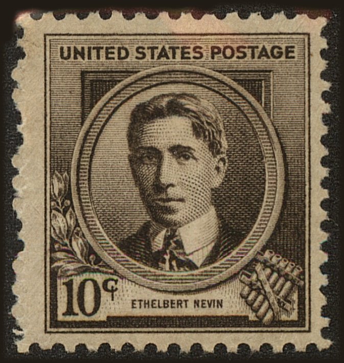 Front view of United States 883 collectors stamp