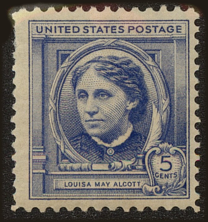 Front view of United States 862 collectors stamp