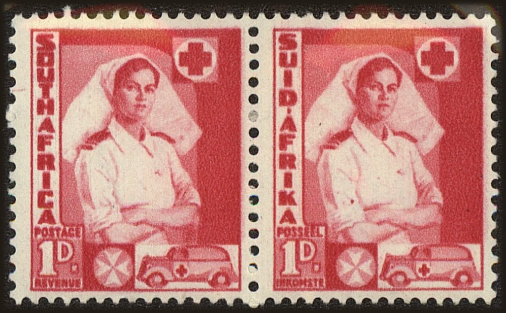 Front view of South Africa 82 collectors stamp