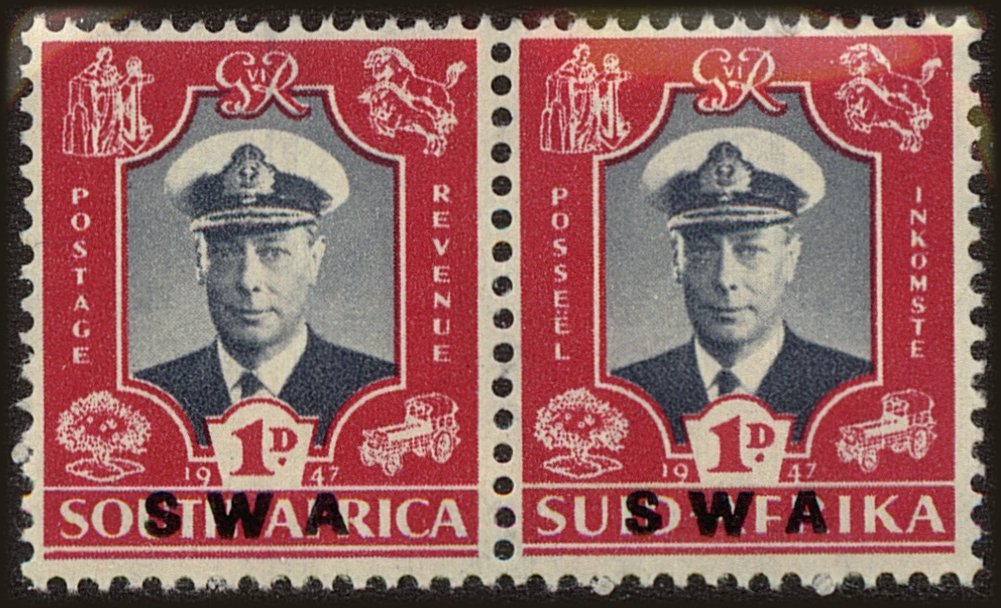 Front view of South Africa 103 collectors stamp