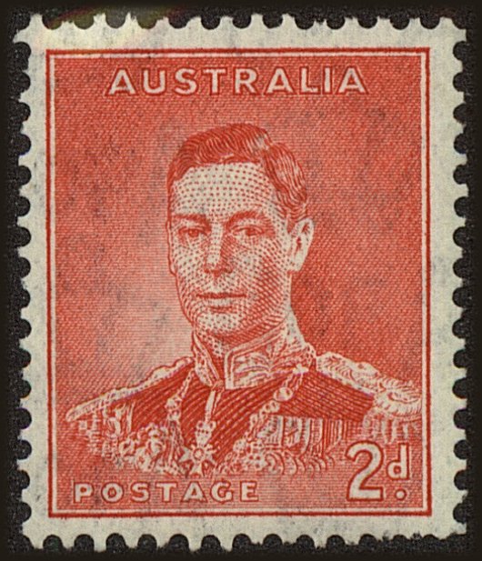 Front view of Australia 169 collectors stamp