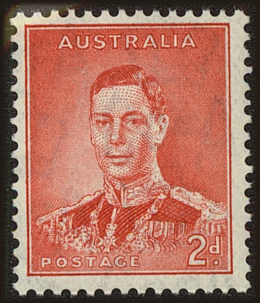 Front view of Australia 169 collectors stamp
