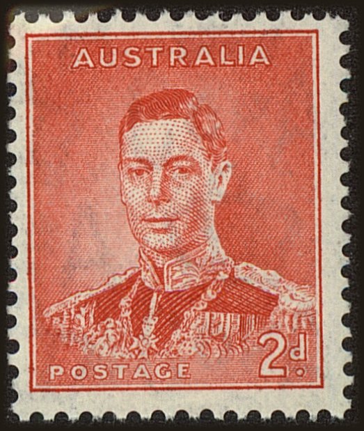 Front view of Australia 169 collectors stamp