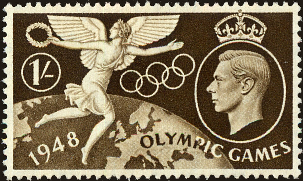 Front view of Great Britain 274 collectors stamp