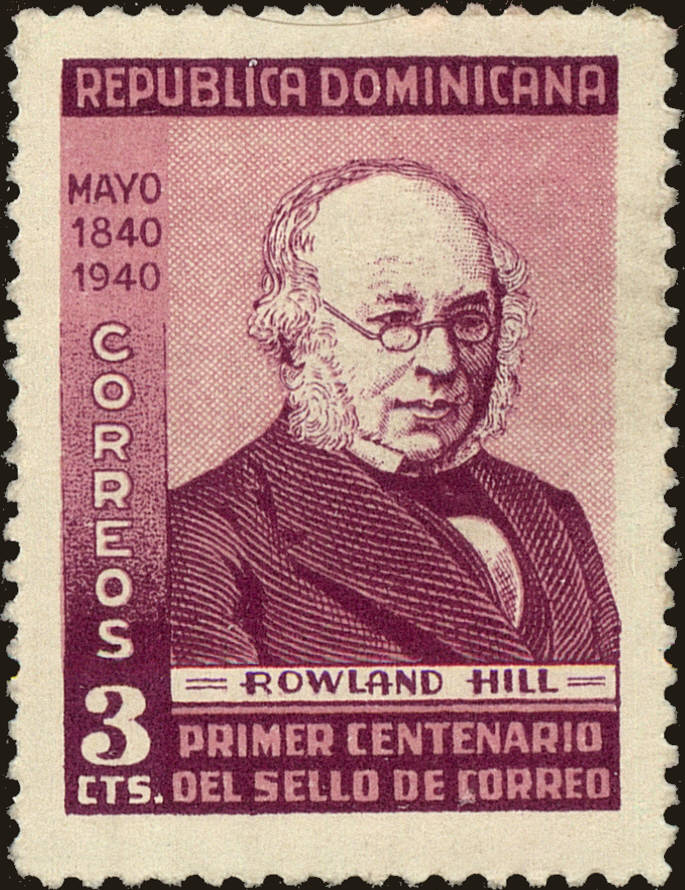 Front view of Dominican Republic 356 collectors stamp