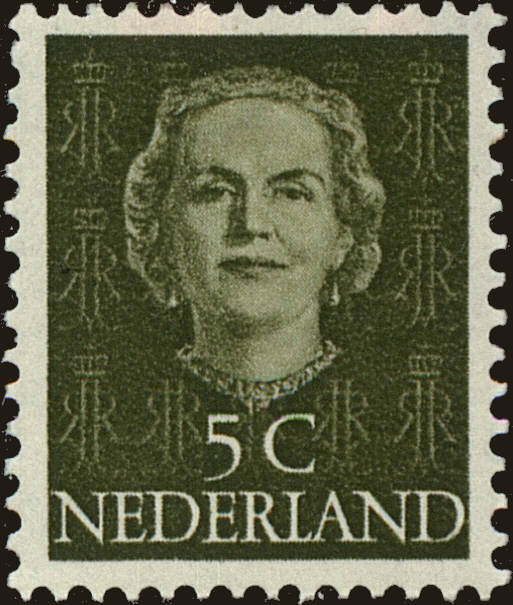 Front view of Netherlands 306 collectors stamp