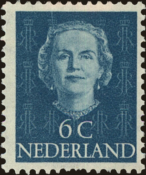 Front view of Netherlands 307 collectors stamp