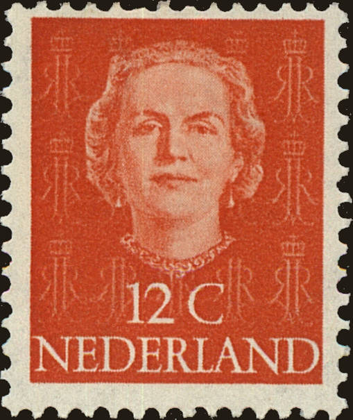 Front view of Netherlands 309 collectors stamp