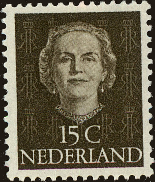 Front view of Netherlands 310 collectors stamp