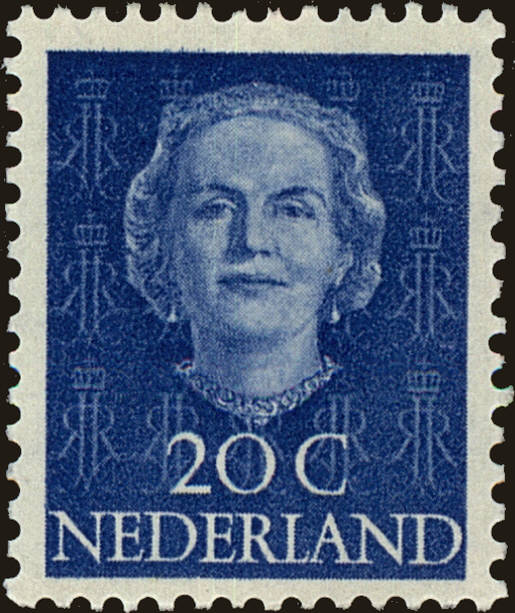 Front view of Netherlands 311 collectors stamp