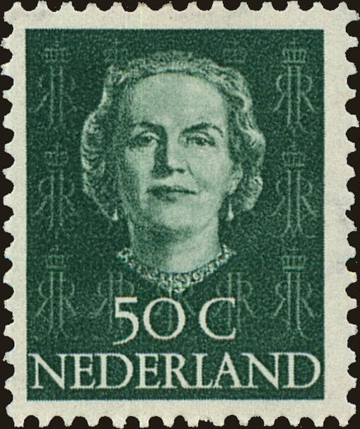 Front view of Netherlands 317 collectors stamp