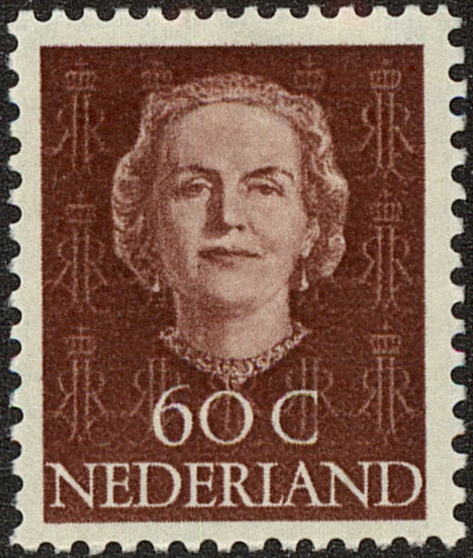 Front view of Netherlands 318 collectors stamp