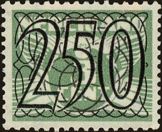 Front view of Netherlands 242 collectors stamp