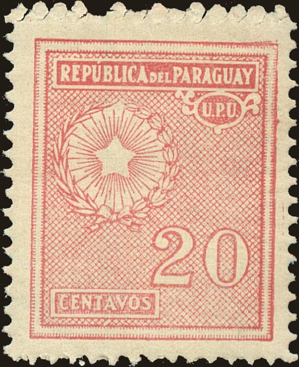 Front view of Paraguay 279 collectors stamp