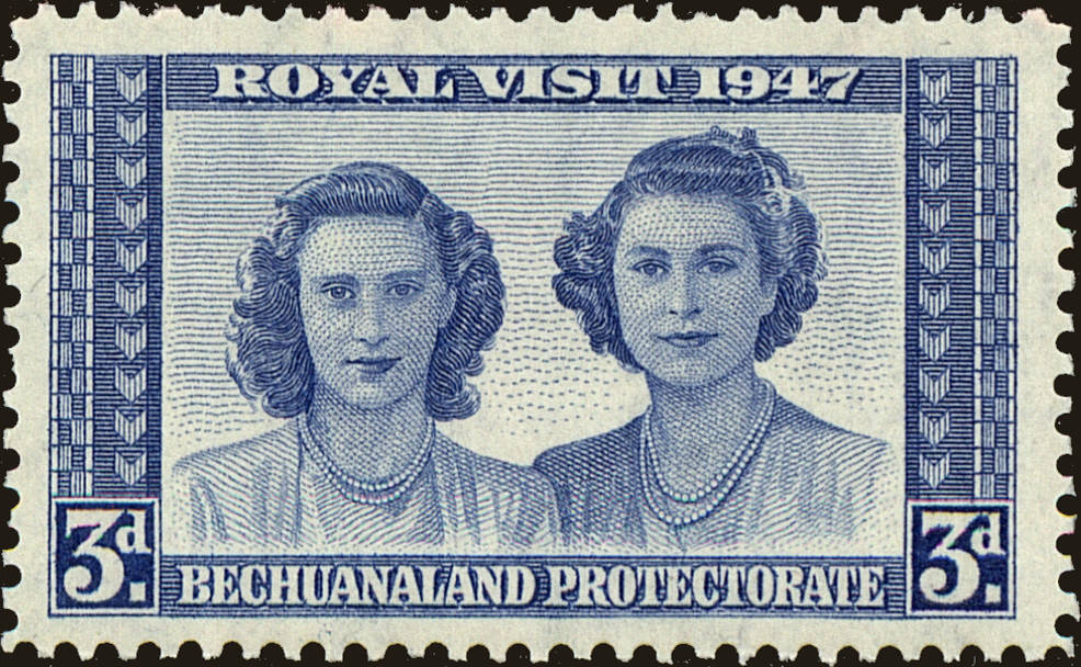 Front view of Bechuanaland Protectorate 146 collectors stamp