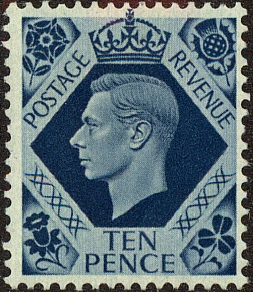 Front view of Great Britain 247 collectors stamp