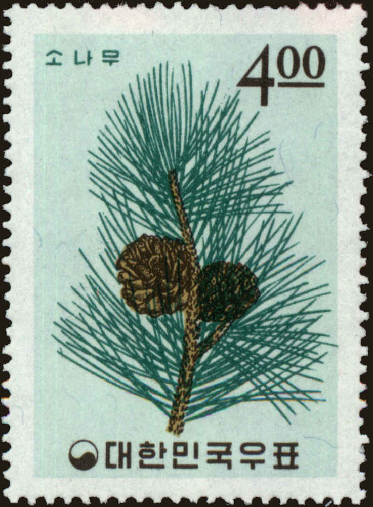 Front view of Korea 456 collectors stamp
