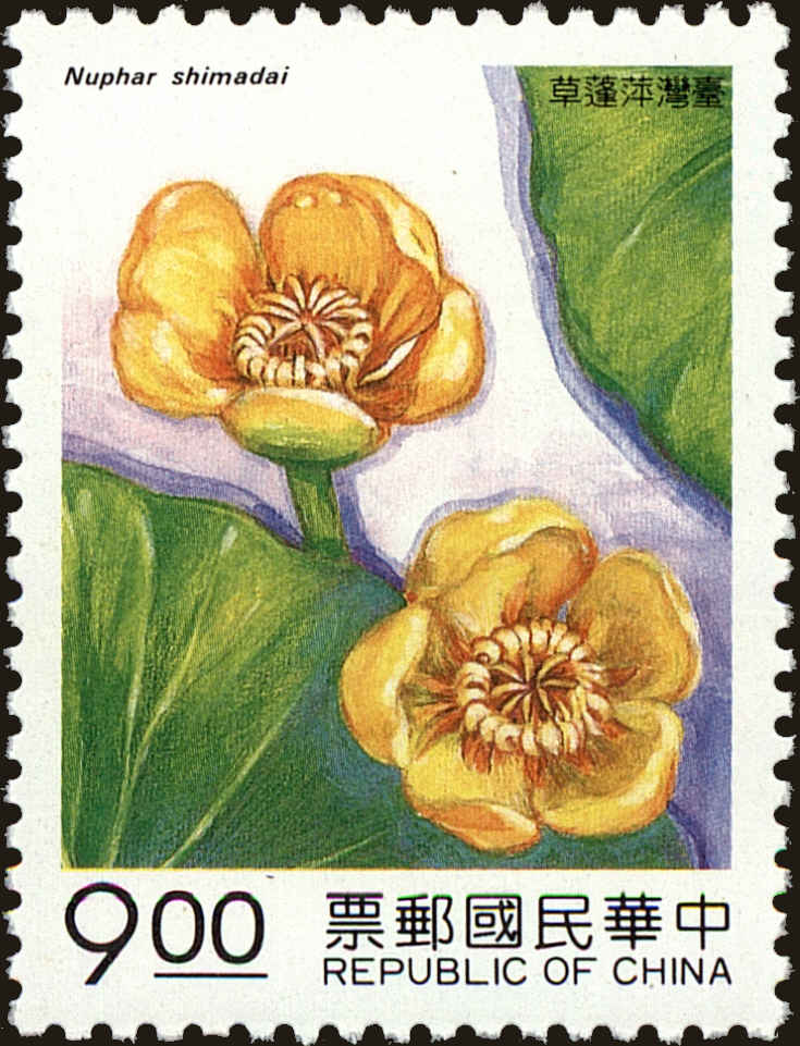 Front view of China and Republic of China 2890 collectors stamp