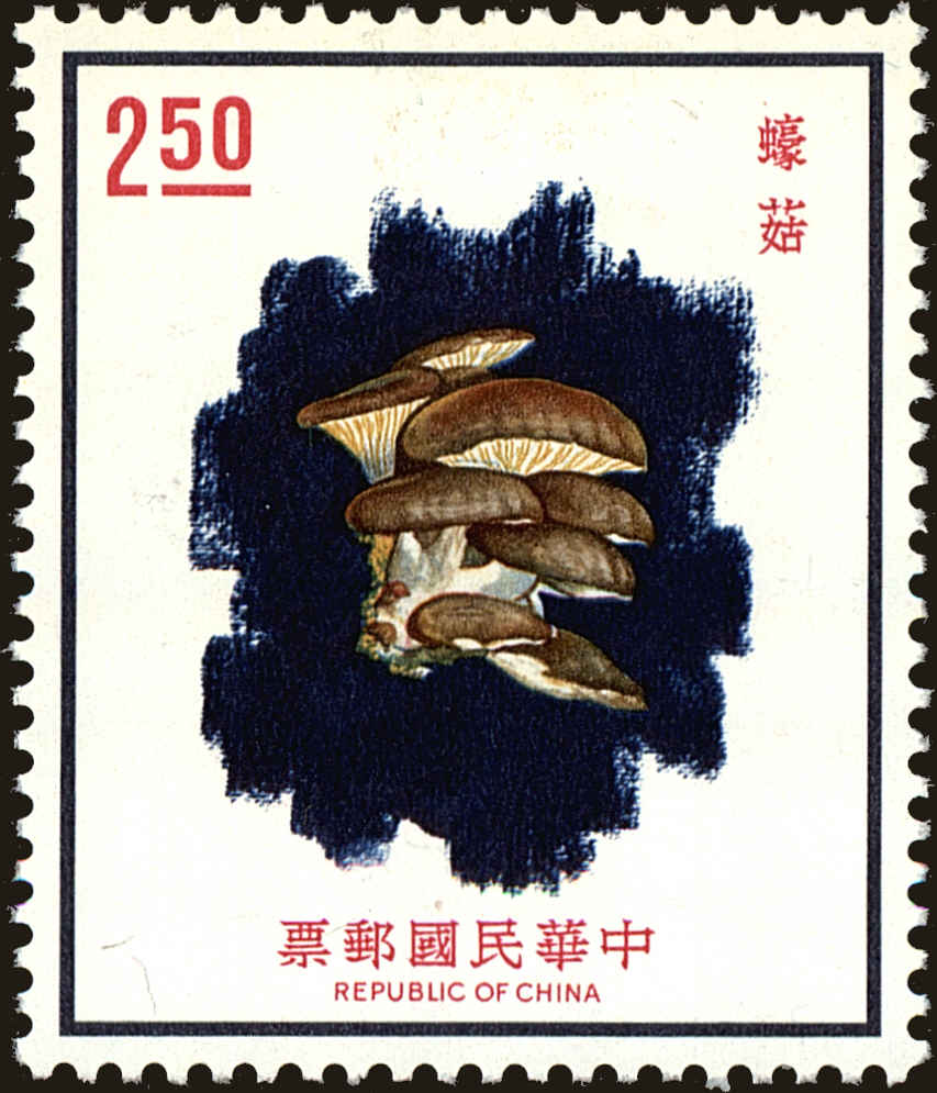 Front view of China and Republic of China 1917 collectors stamp