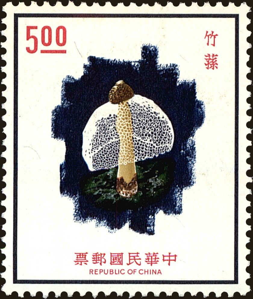 Front view of China and Republic of China 1918 collectors stamp