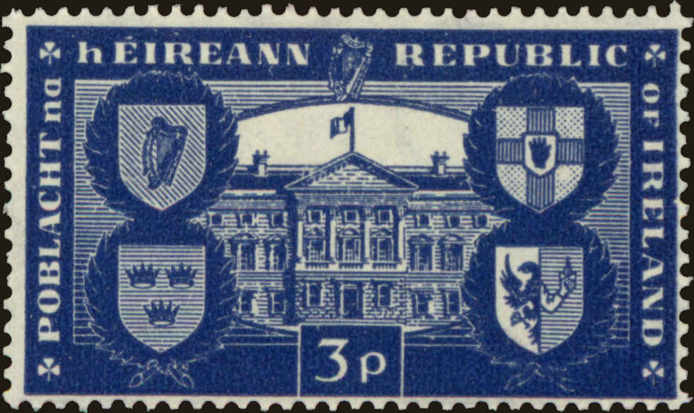 Front view of Ireland 140 collectors stamp
