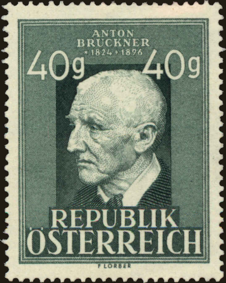 Front view of Austria 518 collectors stamp