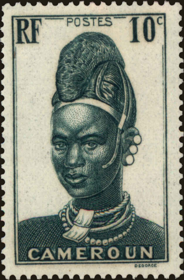 Front view of Cameroun (French) 229 collectors stamp