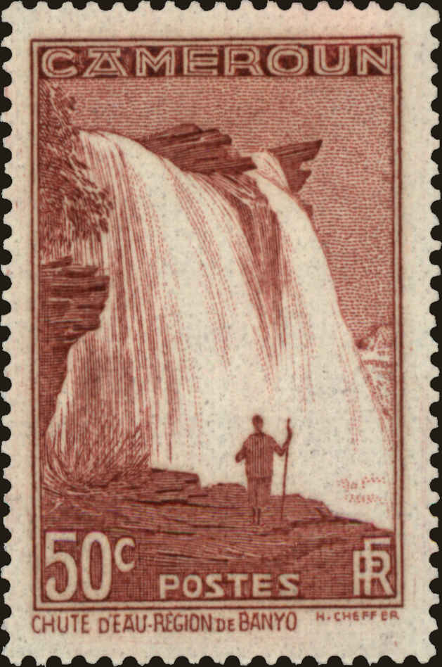 Front view of Cameroun (French) 236 collectors stamp