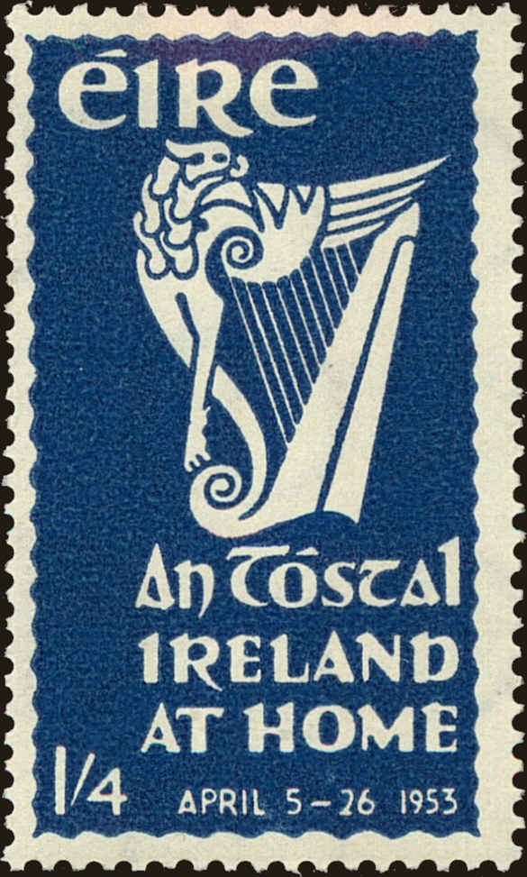 Front view of Ireland 148 collectors stamp