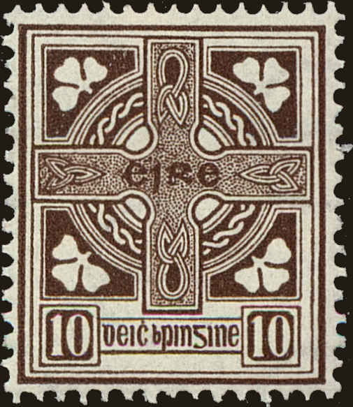 Front view of Ireland 116 collectors stamp