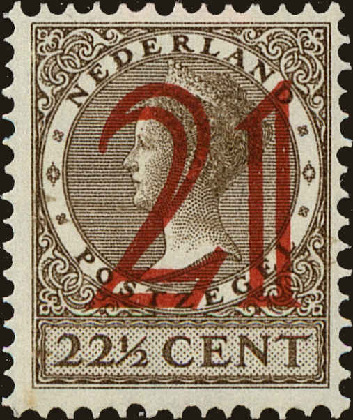 Front view of Netherlands 194 collectors stamp