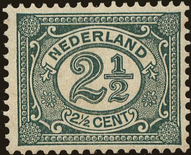 Front view of Netherlands 60 collectors stamp