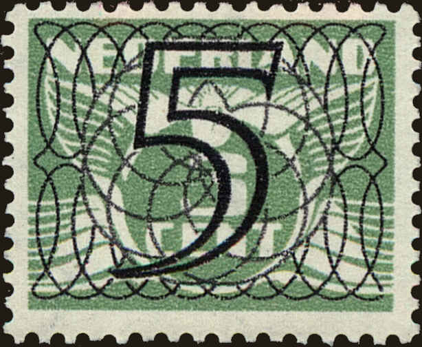 Front view of Netherlands 227 collectors stamp