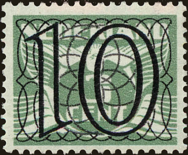 Front view of Netherlands 229 collectors stamp