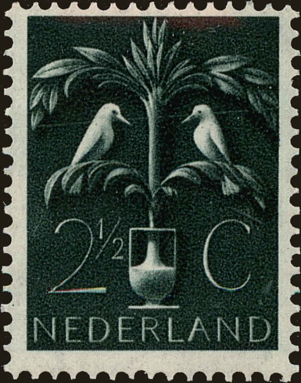 Front view of Netherlands 248 collectors stamp