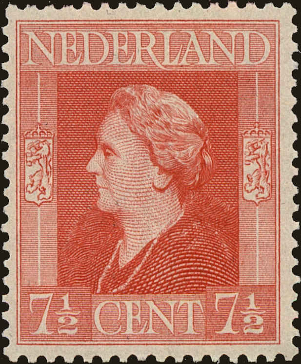 Front view of Netherlands 266 collectors stamp