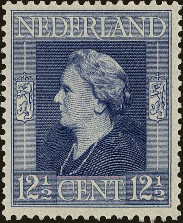 Front view of Netherlands 268 collectors stamp